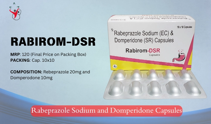 Rabeprazole Sodium and Domperidone Capsules