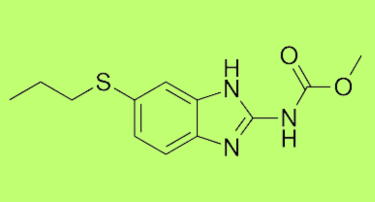 The chemical formula of Albendazole